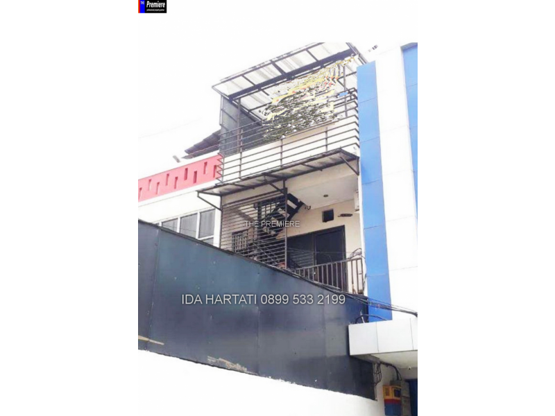 Ruko 3 Lantai Dua Muka Percetakan Negara Jakarta Pusat