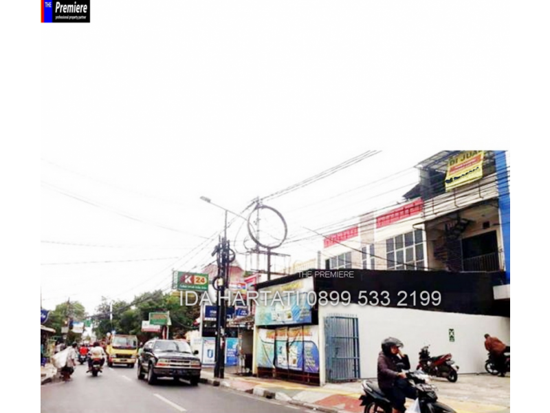 Ruko 3 Lantai Dua Muka Percetakan Negara Jakarta Pusat