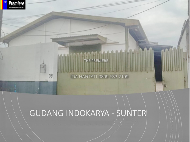 Gudang Indokarya Disewakan Sunter Agung Jakarta Utara
