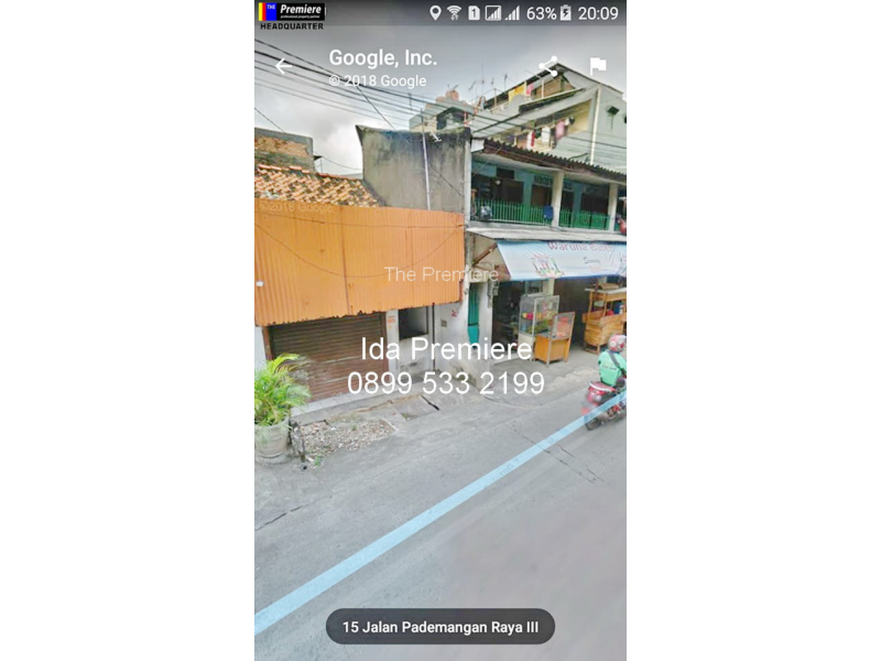 Rumah Ngantong Hitung Tanah Pademangan Timur Jakarta Utara