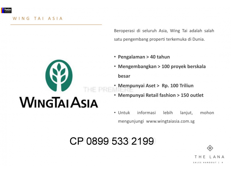 Apartemen Premium The Lana  Alam Sutra