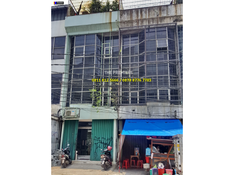 Ruko Gunung Sahari 3 Lantai Pinggir Jalan Raya Harga Nego