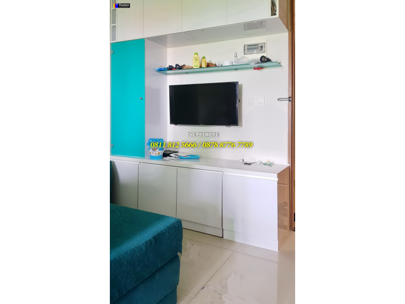 DIJUAL APARTEMEN OAK TOWER UNIT 1BR BESAR FURNISHED