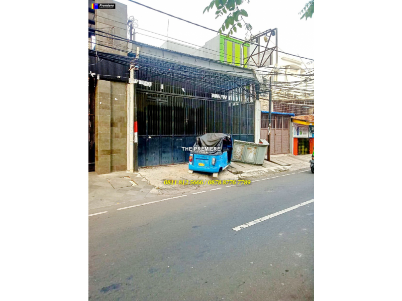 DIJUAL LOKASI USAHA DI TEPI JALAN RAYA BUNGUR RAYA, SENEN
