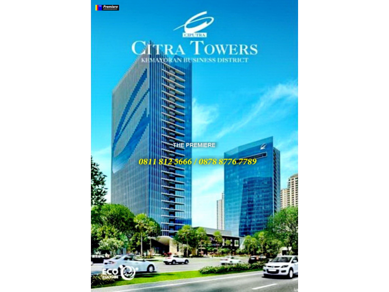 DIJUAL PRIVATE OFFICE CITRA TOWER KEMAYORAN JAKARTA PUSAT, SEMI FURNISHED