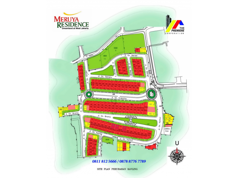 Tanah Dijual Meruya Selatan (Udik), Kembangan, Jakarta Barat, DKI Jakarta, 11650