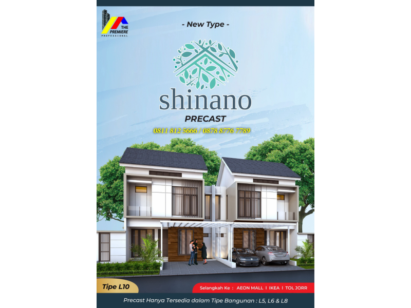 Rumah Baru Jakarta Garden City Cluster Shinano Jakarta Timur