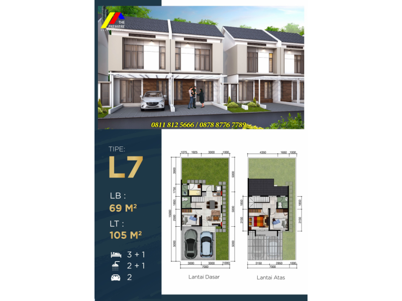 Rumah Baru Jakarta Garden City Cluster Shinano Jakarta Timur