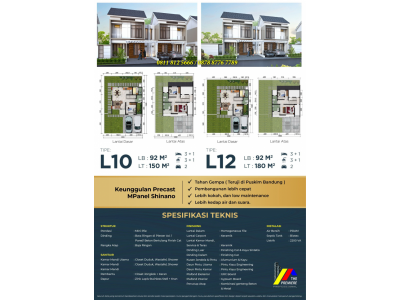 Rumah Baru Jakarta Garden City Cluster Shinano Jakarta Timur