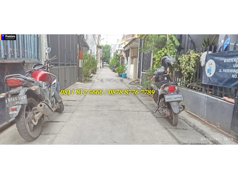 Rumah Kost Pademangan Timur 22BR Jakarta Utara