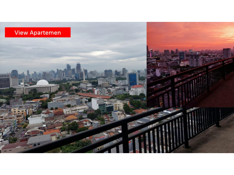 Apartemen Pasar Baru Mansion Studio Furnished MInimalis Jakarta Pusat