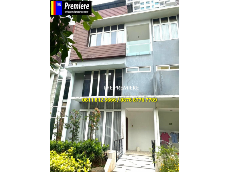 Nego Abis! Townhouse Springhill Kemayoran Tahap 2 Jakarta Pusat Full Renov