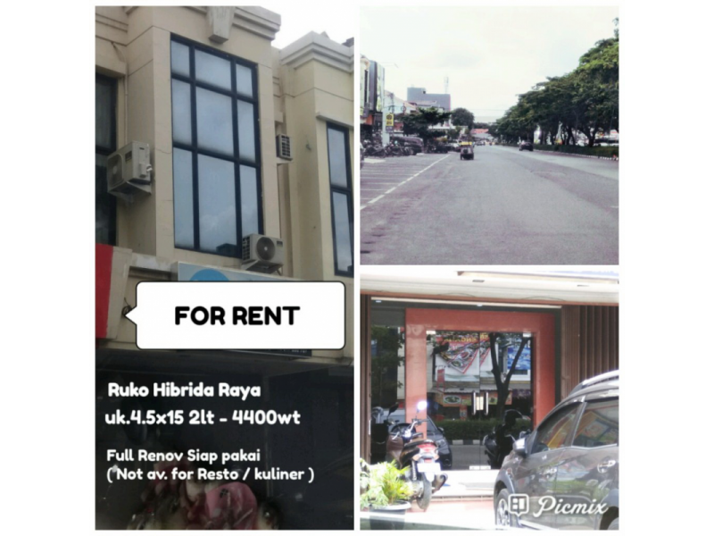 Ruko Hibrida Raya Kelapa Gading 2 Lantai Sudah Renovasi Jakarta Utara