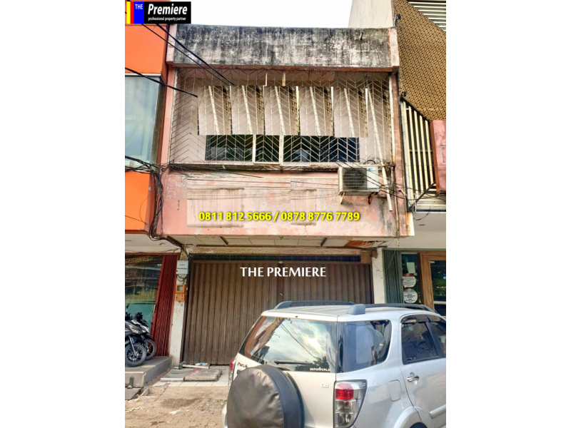 Ruko Danau Sunter Utara Jakarta Utara Pinggir Jalan Besar