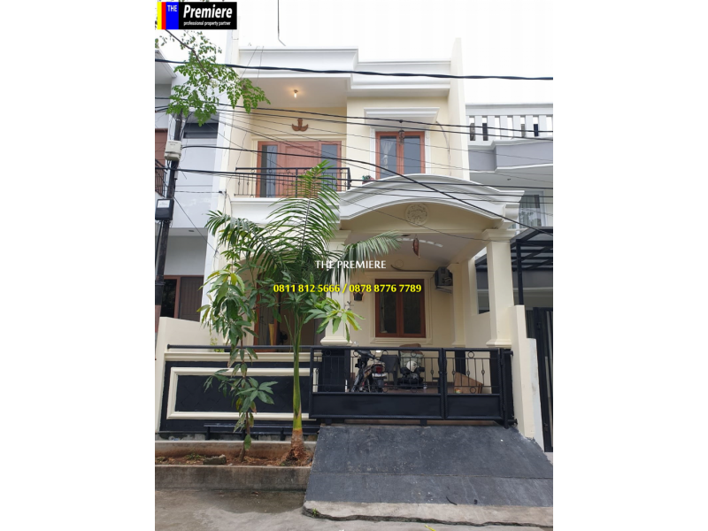 Rumah Sunter Paradise 2 Jakarta Utara Hadap Taman Full Renov