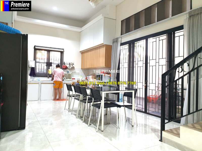 Rumah Hoek Sunter Bisma Furnished Baru Bangun 2 tahun Jakarta Utara