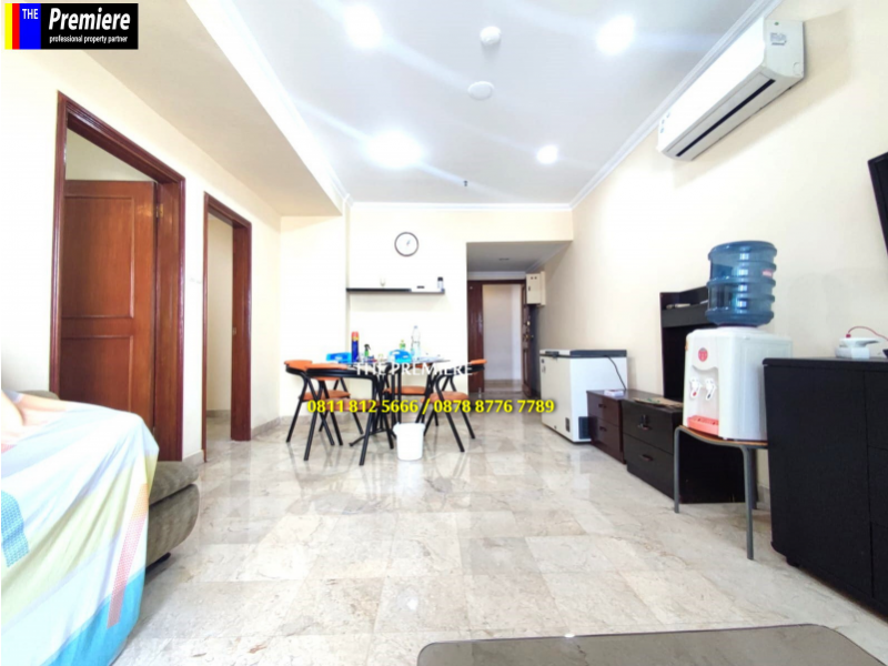 Apartemen Hayam Wuruk 2BR Unit Hoek Jakarta Barat Semi Furnished