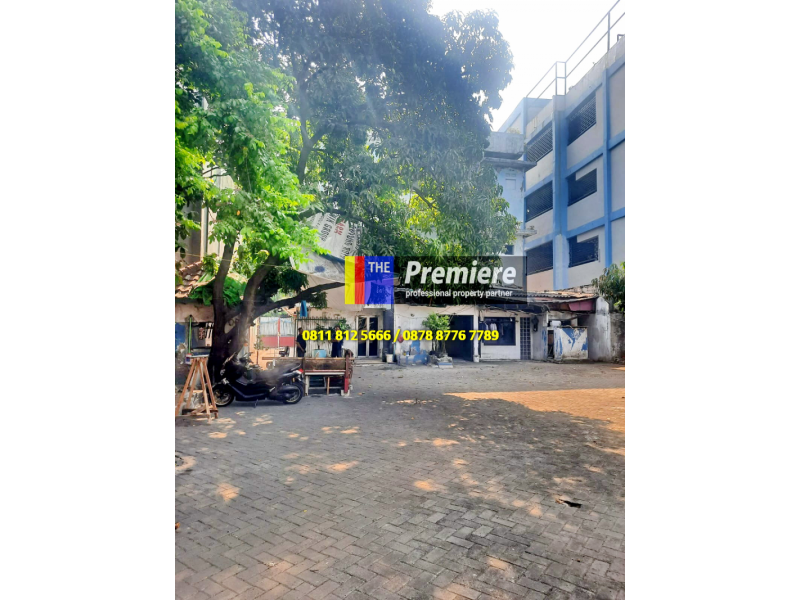 Ruko Bangunan Rubuh Gunung Sahari Raya Strategis Jakarta Pusat