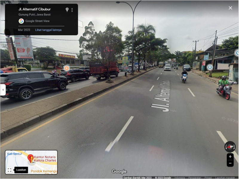 Tanah strategis di Cibubur , Bogor