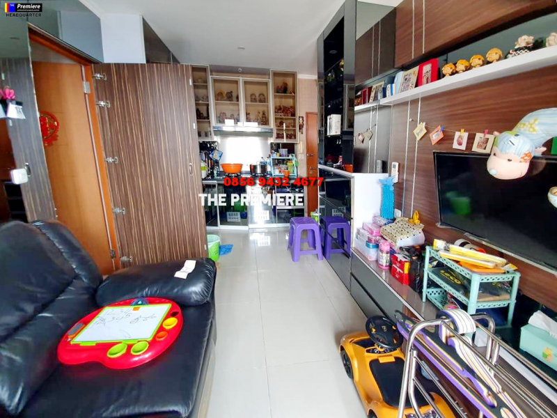 APARTEMEN DIJUAL: Apartemen Maple Park 3BR jadi 2BR Semifurnished