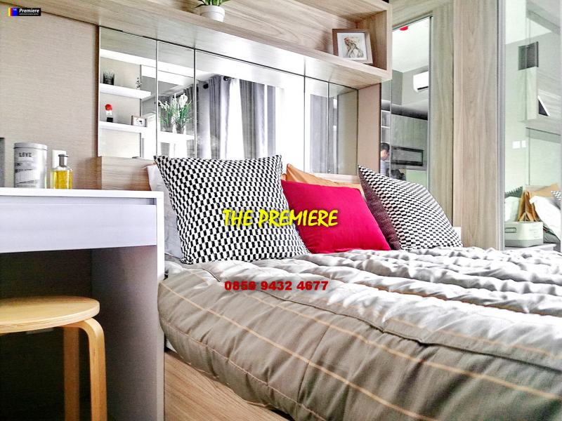 APARTEMEN DIJUAL: APARTEMEN THE SPRING RESIDENCES 2BR HADAP POOL LANTAI RENDAH (OL)