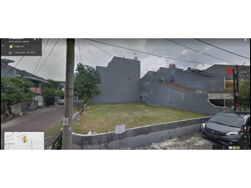 Dijual Kavling jl Nusantara, Sunter Agung, Jakarta Utara, DKI Jakarta, 14350